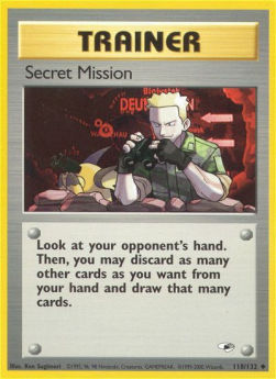 Secret Mission - Gym Heroes (Uncommon) [GH-118]