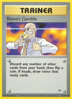 Blaine's Gamble - Gym Heroes (Common) [GH-121]