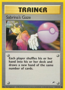 Sabrina's Gaze - Gym Heroes (Common) [GH-125]