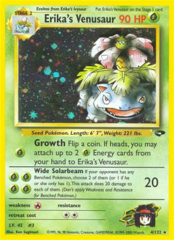Erika's Venusaur - Gym Challenge (Holo Rare) [GC-4]