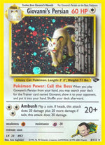 Giovanni's Persian - Gym Challenge (Holo Rare) [GC-8]