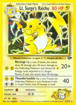 Lt. Surge's Raichu - Gym Challenge (Holo Rare) [GC-11]