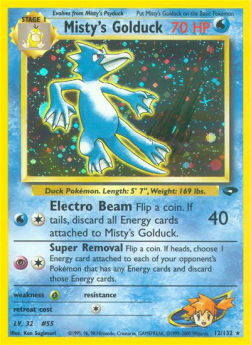 Misty's Golduck - Gym Challenge (Holo Rare) [GC-12]