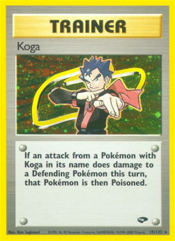 Koga - Gym Challenge (Holo Rare) [GC-19]
