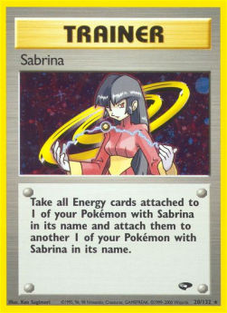 Sabrina - Gym Challenge (Holo Rare) [GC-20]