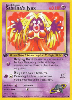 Sabrina's Jynx - Gym Challenge (Uncommon) [GC-57]