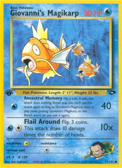 Giovanni's Magikarp - Gym Challenge (Common) [GC-73]