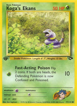 Koga's Ekans - Gym Challenge (Common) [GC-77]