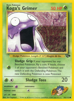 Koga's Grimer - Gym Challenge (Common) [GC-78]