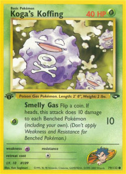 Koga's Koffing - Gym Challenge (Common) [GC-79]