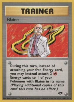 Blaine - Gym Challenge (Rare) [GC-100]