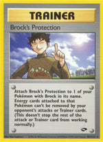 Brock's Protection - Gym Challenge (Rare) [GC-101]