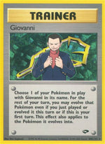 Giovanni - Gym Challenge (Rare) [GC-104]