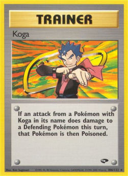 Koga - Gym Challenge (Rare) [GC-106]