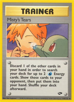 Misty's Tears - Gym Challenge (Uncommon) [GC-118]