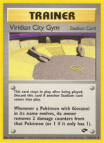 Viridian City Gym - Gym Challenge (Uncommon) [GC-123]