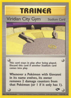 Viridian City Gym - Gym Challenge (Uncommon) [GC-123]