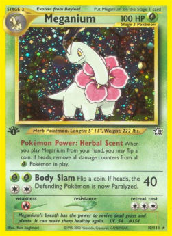 Meganium - Neo Genesis (Holo Rare) [NG-10]