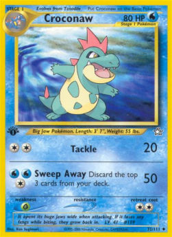 Croconaw - Neo Genesis (Uncommon) [NG-32]