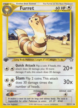 Furret - Neo Genesis (Uncommon) [NG-35]