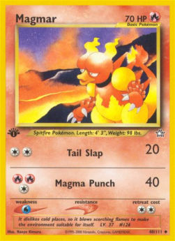 Magmar - Neo Genesis (Uncommon) [NG-40]