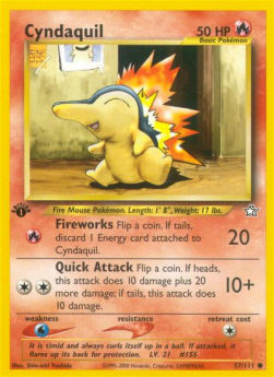 Cyndaquil - Neo Genesis (Common) [NG-57]