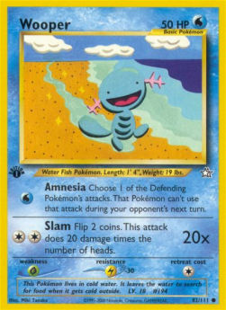Wooper - Neo Genesis (Common) [NG-82]