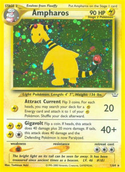 Ampharos - Neo Revelation (Holo Rare) [NR-1]