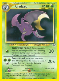Crobat - Neo Revelation (Holo Rare) [NR-4]