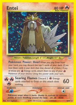 Entei - Neo Revelation (Holo Rare) [NR-6]