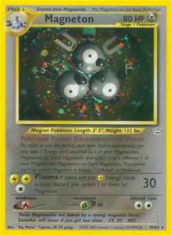 Magneton - Neo Revelation (Holo Rare) [NR-10]
