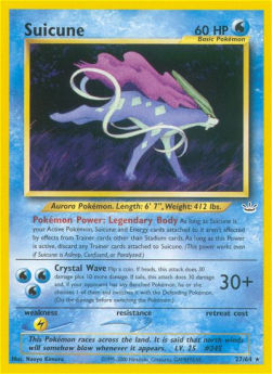 Suicune - Neo Revelation (Rare) [NR-27]