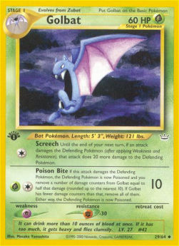 Golbat - Neo Revelation (Uncommon) [NR-29]