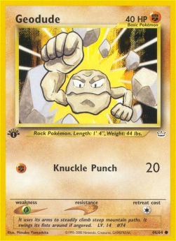 Geodude - Neo Revelation (Common) [NR-44]