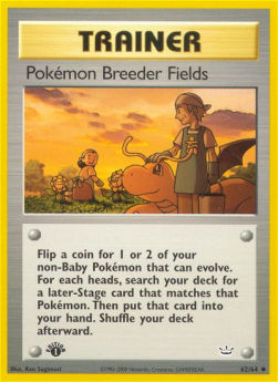 Campi di Allevamento Pokémon - Neo Revelation (Uncommon) [NR-62]