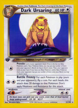 Dark Ursaring - Neo Destiny (Rare) [NDE-21]