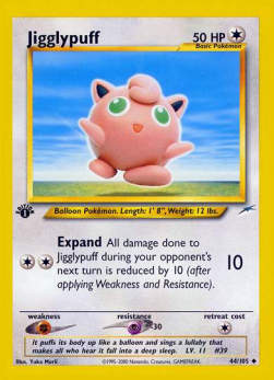Jigglypuff - Neo Destiny (Uncommon) [NDE-44]