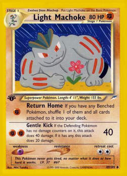 Light Machoke - Neo Destiny (Uncommon) [NDE-49]