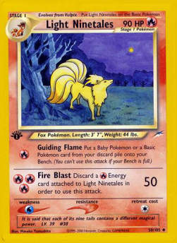 Light Ninetales - Neo Destiny (Uncommon) [NDE-50]