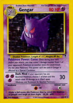 Gengar - Legendary Collection (Holo Rare) [LC-11]