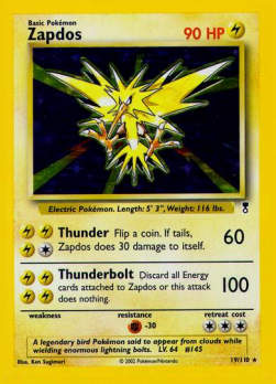 Zapdos - Legendary Collection (Holo Rare) [LC-19]