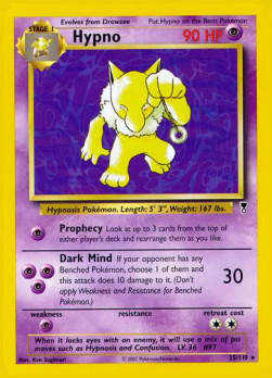 Hypno - Legendary Collection (Rare) [LC-25]