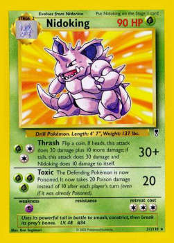 Nidoking - Legendary Collection (Rare) [LC-31]