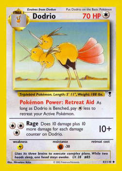 Dodrio - Legendary Collection (Uncommon) [LC-41]