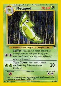 Metapod - Legendary Collection (Uncommon) [LC-54]