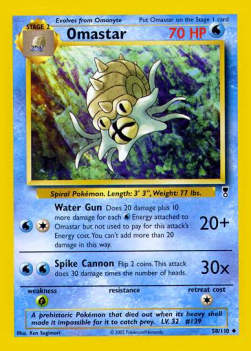 Omastar - Legendary Collection (Uncommon) [LC-58]
