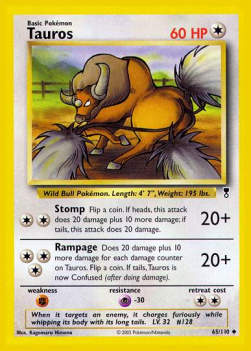 Tauros - Legendary Collection (Uncommon) [LC-65]