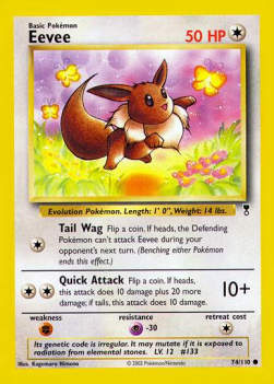 Eevee - Legendary Collection (Common) [LC-74]