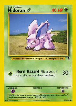 Nidoran - Legendary Collection (Common) [LC-83]