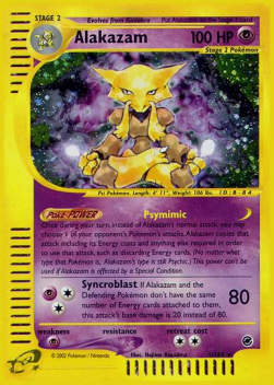 Alakazam - Expedition (Holo Rare) [EX-1]